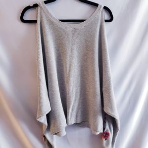 Express Gray Crop Sweater. Size S